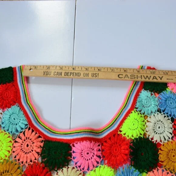 Hand Crocheted Flower Top - Picture 8 of 11